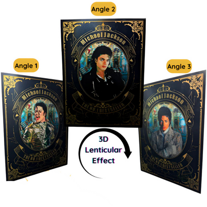 The Legend Pop in Motion 3D Art Poster